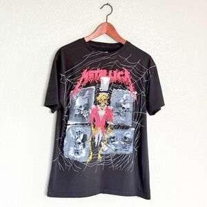 Metallica Damage Inc. Ringmaster Pushead Double Sided Graphic Tee Size L